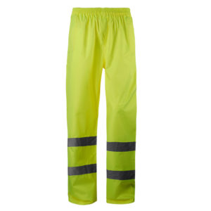 Pantalón impermeable alta visibilidad amarillo