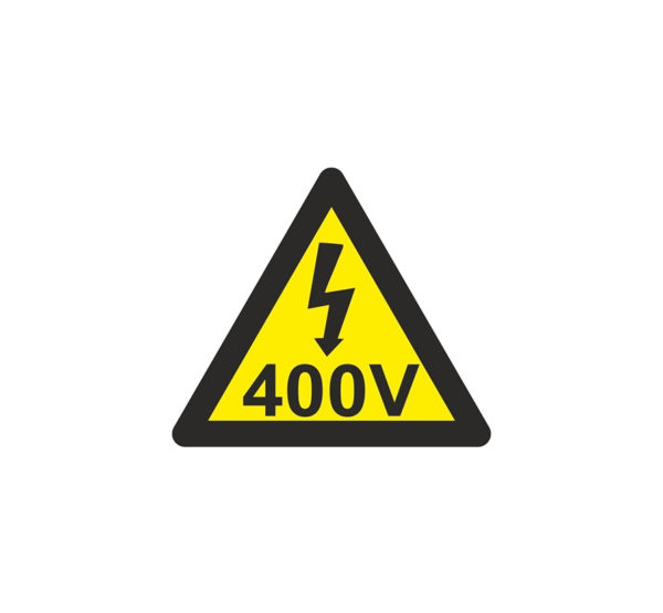 121RD64000 Riesgo eléctrico 400 V Rotuvall Placas señalización