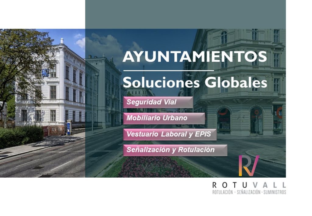 Catálogo para ayuntamientos ROTUVALL Soluciones Globales