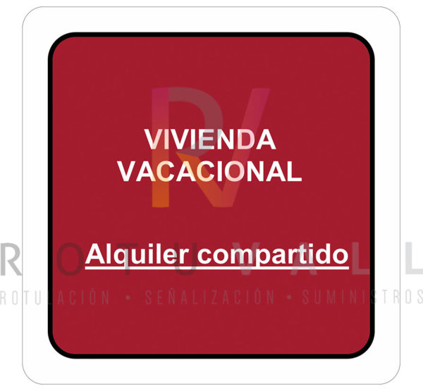 Placa-homologada-VUT-Alquiler-compartido-Cantabria-Rotuvall