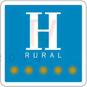 Placa homologada Hoteles Rurales Navarra