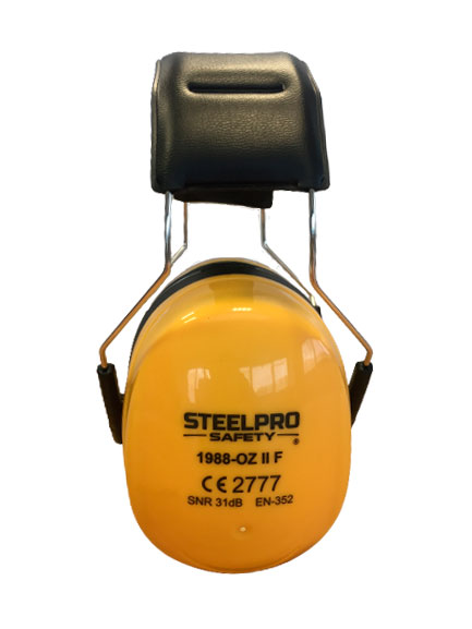 Orejeras-Steelpro-Zen-amarillas perfil