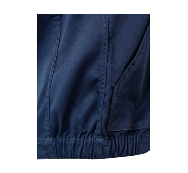 Elástico cintura chaqueta de Trabajo Stretch marino Velilla