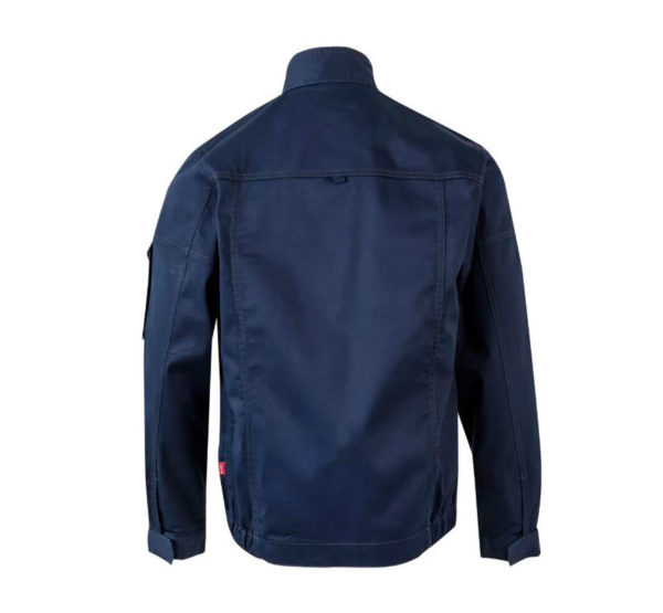 Espalda chaqueta de Trabajo Stretch marino Velilla