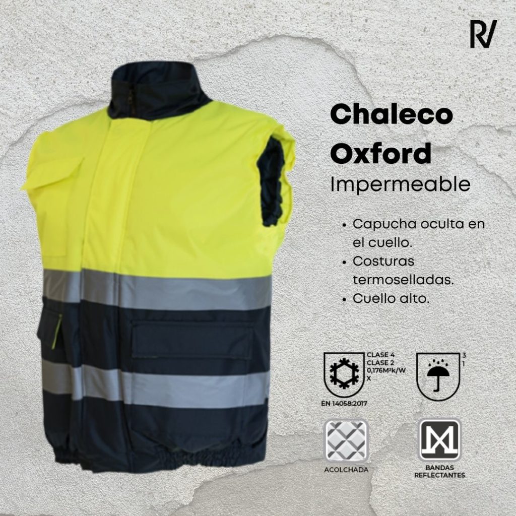 Chaleco Oxford impermeable