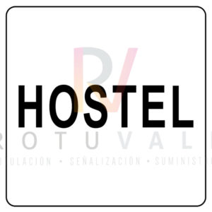 Placa-Hostel-Comunidad de Madrid distintivo oficial