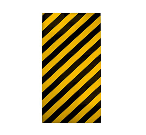 protector plano parking 110x50 cm negro amarillo