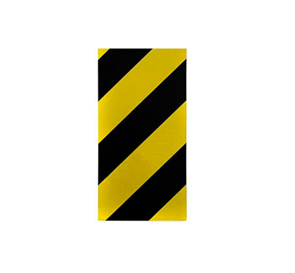 protector parking pared 30x20 negro amarillo