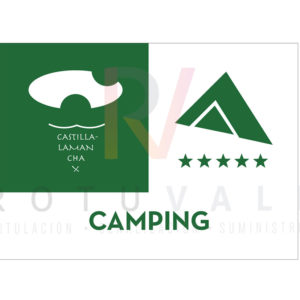 distintivo homologado camping Castilla La Mancha