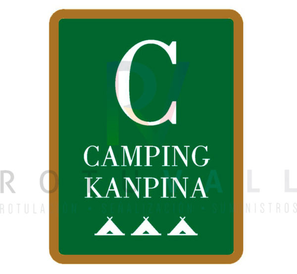 Placa Camping Kanpina País Vasco 1ª categoría