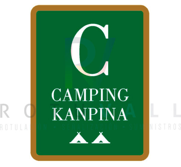 Placa Camping Kanpina País Vasco 2ª categoría
