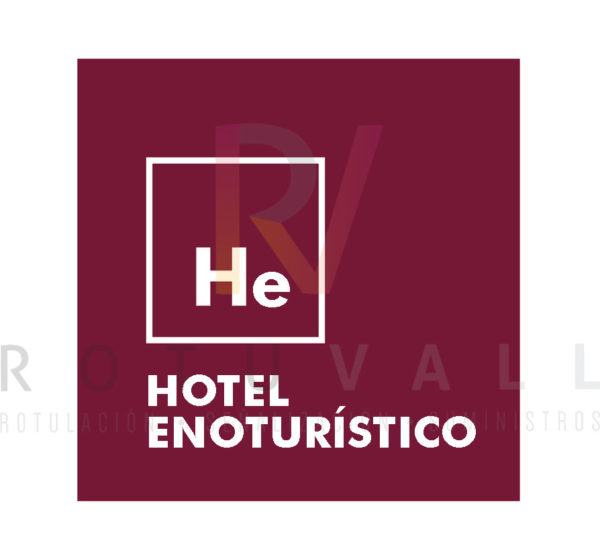 Placa Hotel especialidad Enoturístico en Aragón