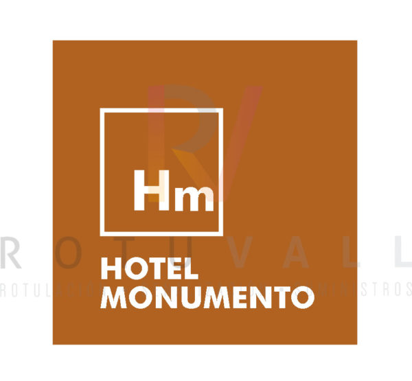 Placa Hotel especialidad Monumento en Aragón