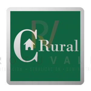Placa distintivo homologado para Casas Rurales de Madrid