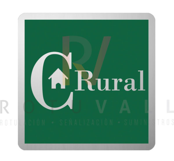 Placa distintivo homologado para Casas Rurales de Madrid