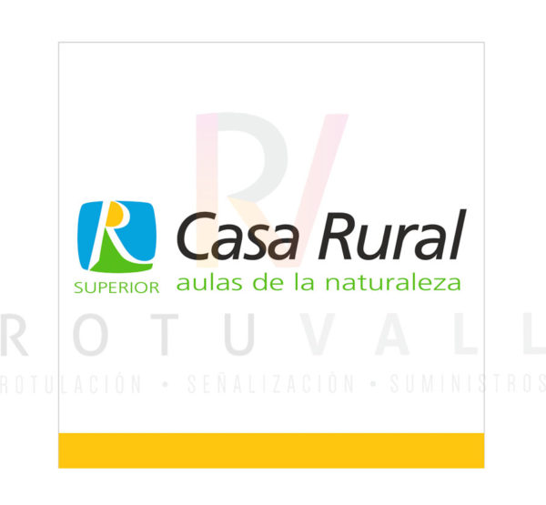 placa casa rural superior especialización aulas de la naturaleza Andalucía