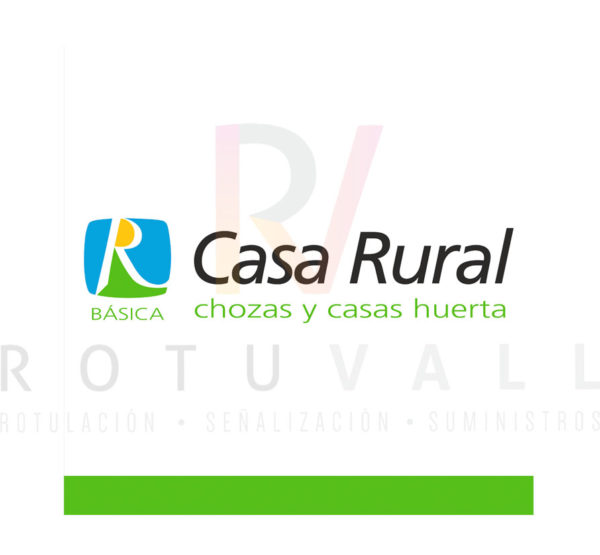 placa casa rural básica especialización chozas y casas huerta Andalucía
