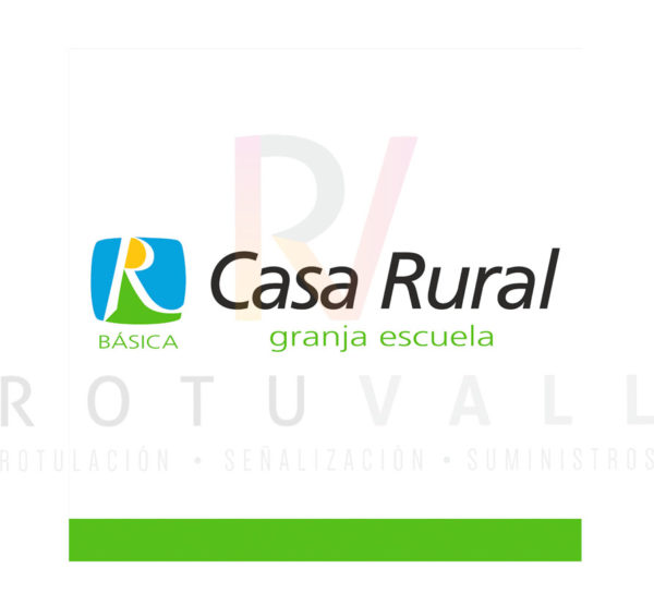 placa casa rural básica especialización granja escuela Andalucía