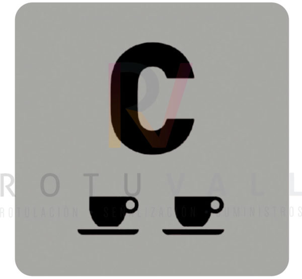 Placa distintivo oficial para Cafeterías en Navarra