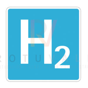 Señal estación hidrógeno H2