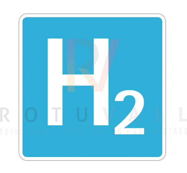Señal estación hidrógeno H2