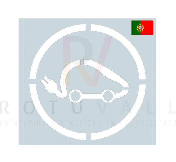 Plantilla-coche-eléctrico-Portugal-PVC