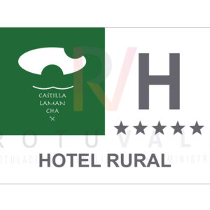 Placa Hotel Rural Castilla-La Mancha