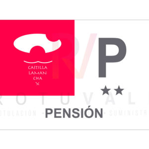 Placa Pensión Castilla-La Mancha