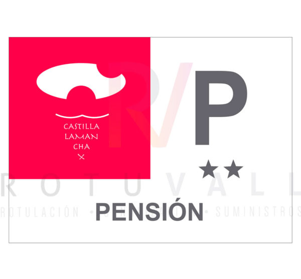 Placa Pensión Castilla-La Mancha