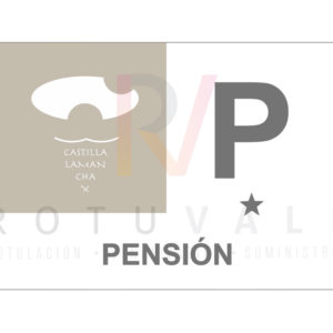 Placa Pensión Castilla-La Mancha conjuntos históricos