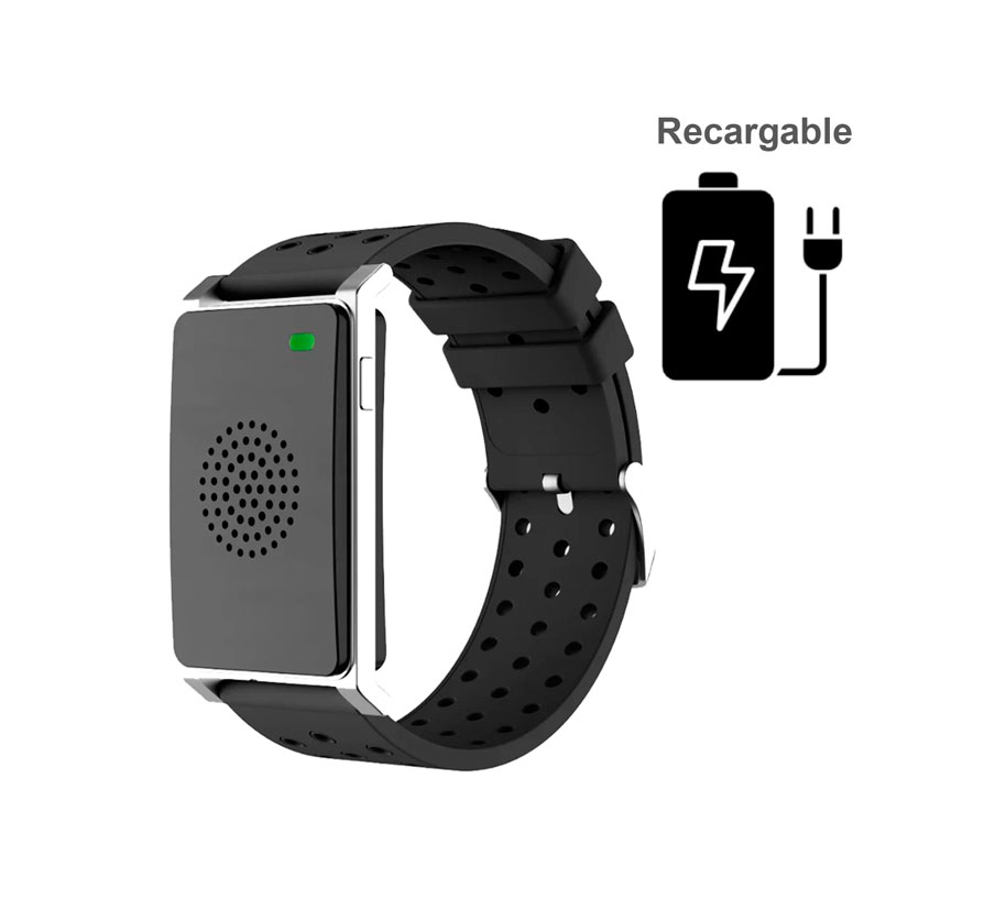 Pulsera recargable contra golpes de calor