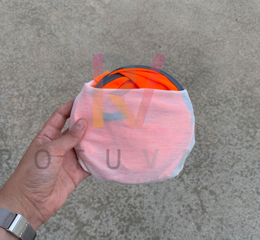 Guardado de protector plegable de sol para casco con ala tipo sombrero
