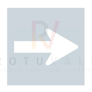 Plantilla vial flecha señalización todas direcciones pvc