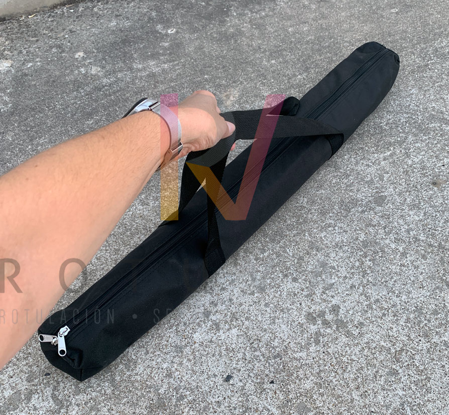 Bolsa guardado y transporte de trípode plegable de señalización
